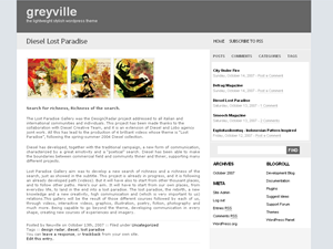 greyville theme screenshot
