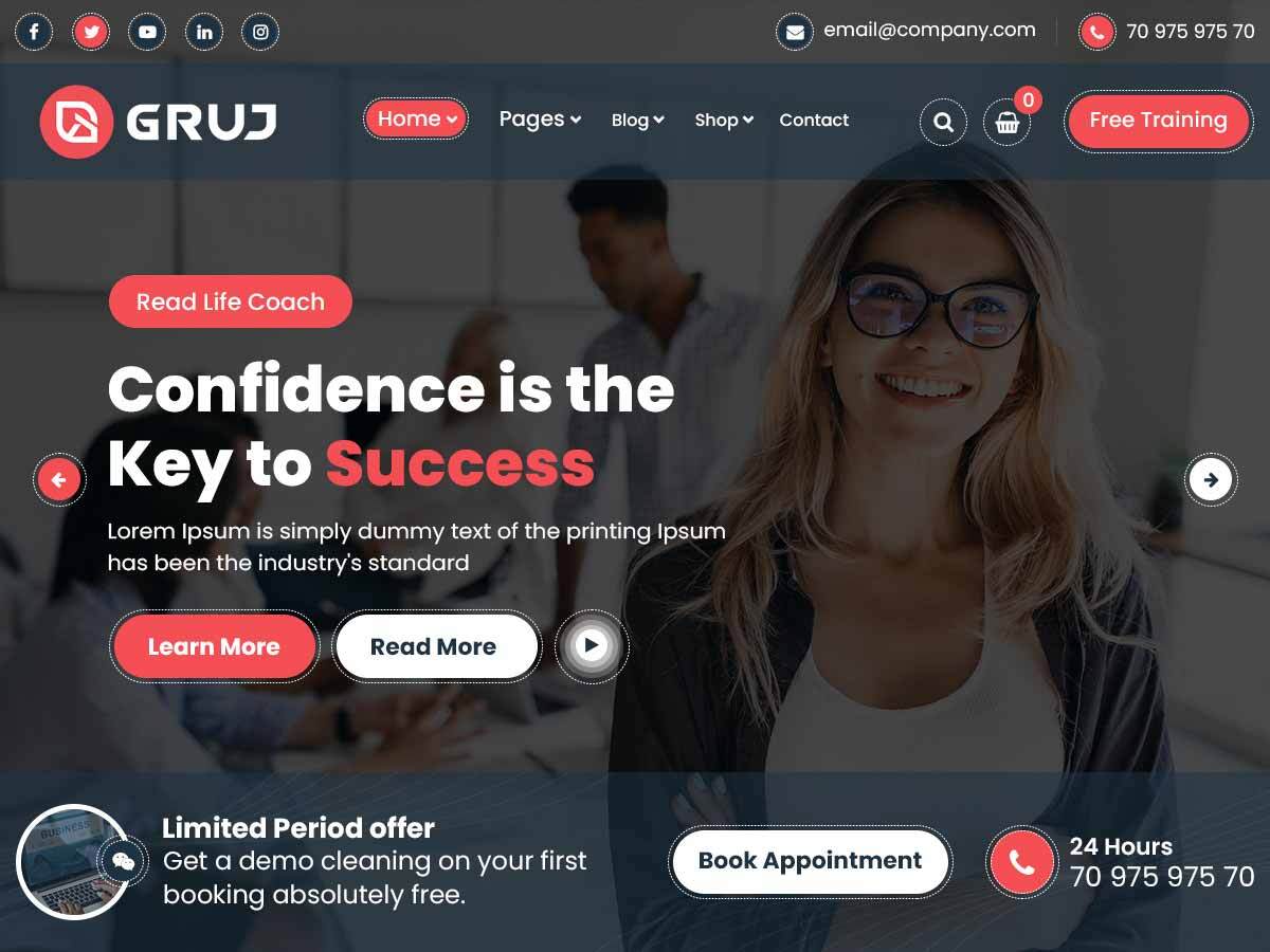 Gruj theme screenshot