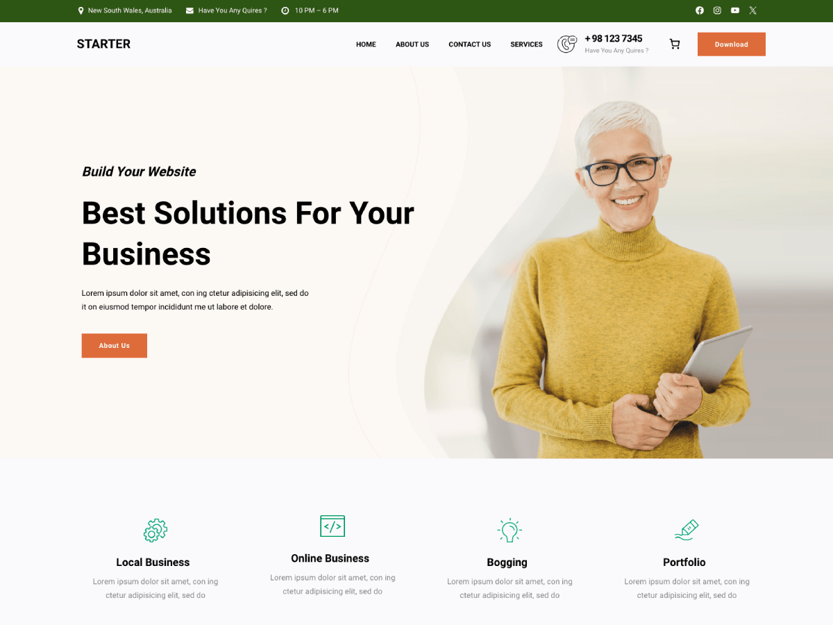 Gutenify Starter theme screenshot