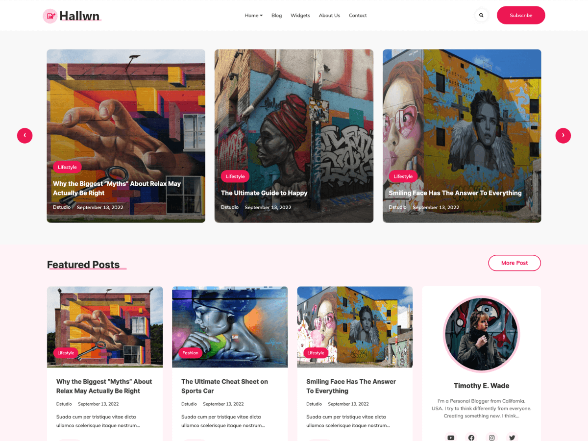 Hallwn theme screenshot