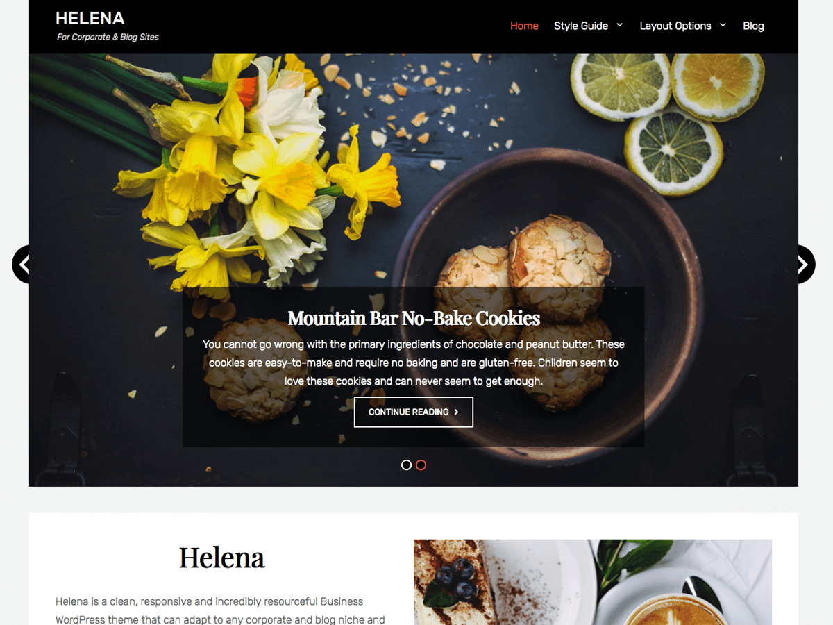 Helena theme screenshot