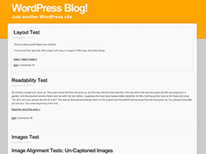 HelloSexy theme screenshot