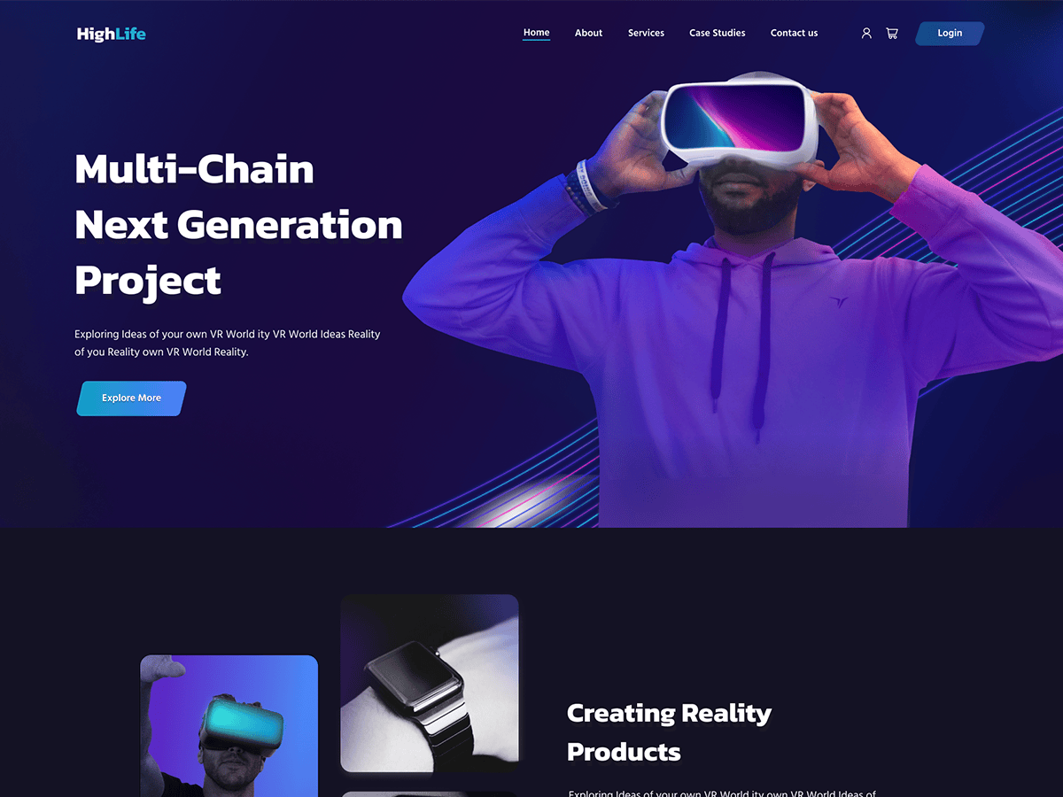 High Life theme screenshot