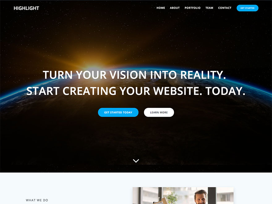 Highlight theme screenshot