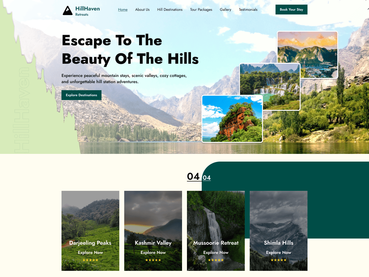 Hill Station theme screenshot