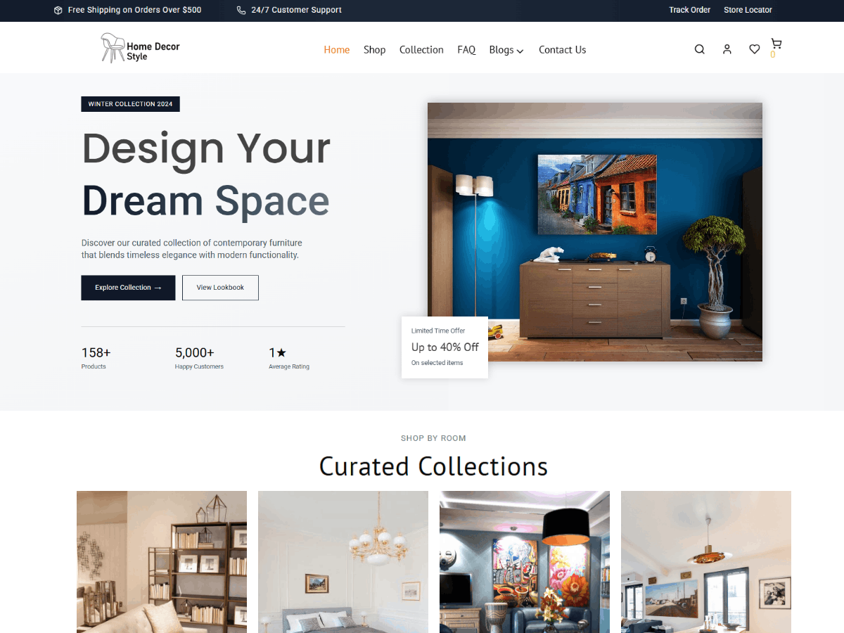 Home Decor Style theme screenshot
