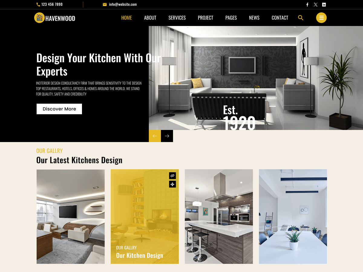 Home Styling Interior theme screenshot