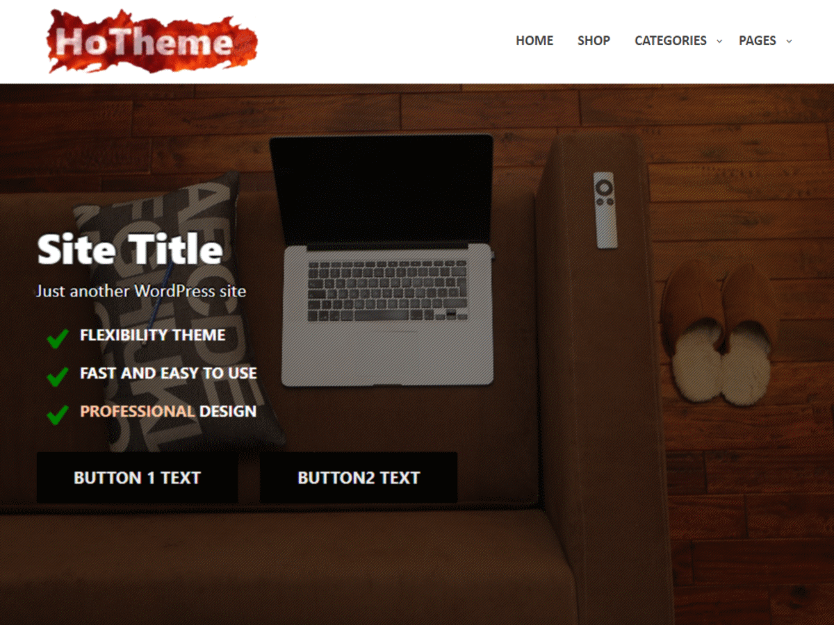 Hot Press theme screenshot