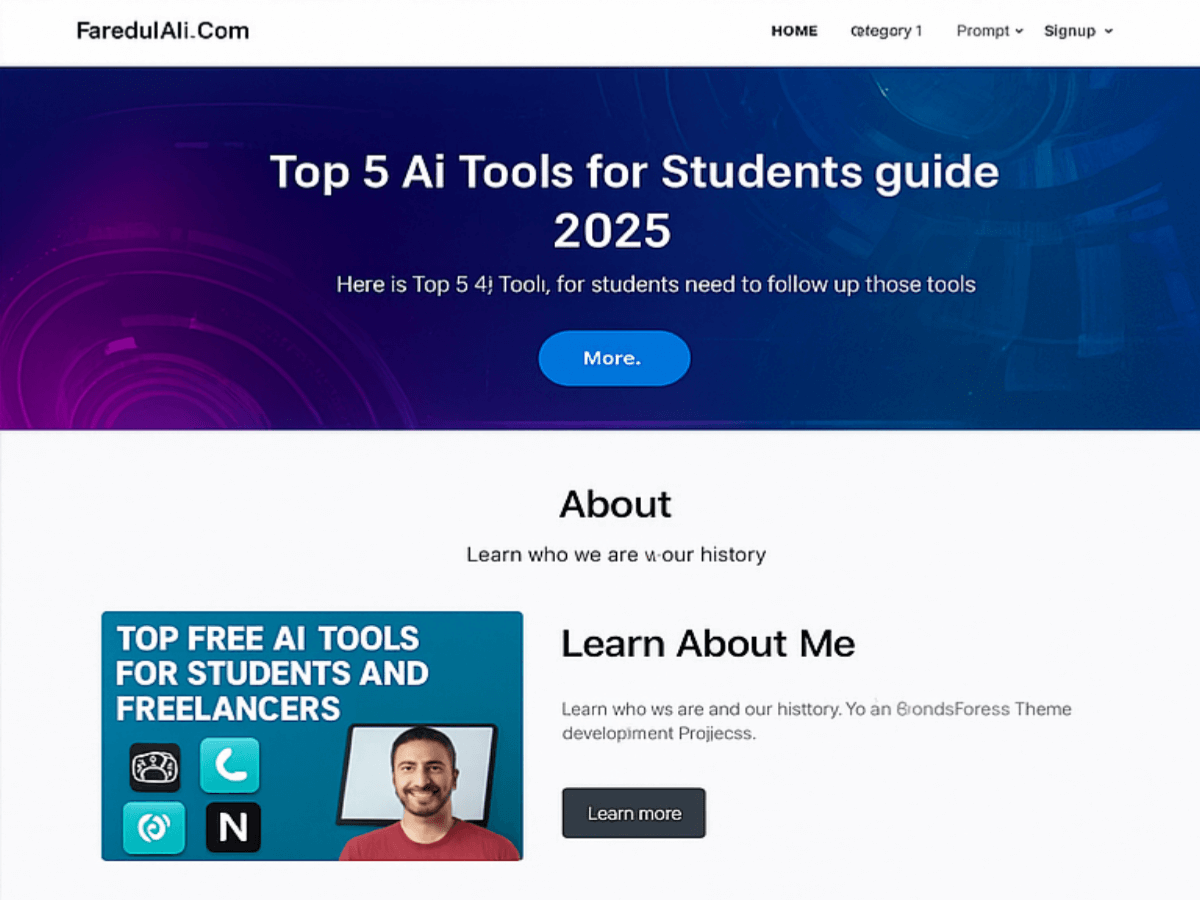 HowCan theme screenshot