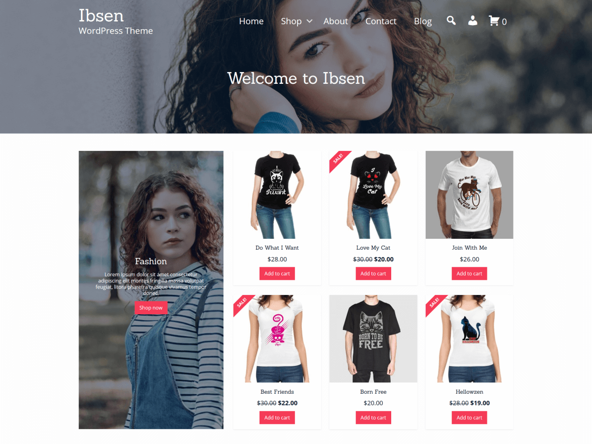 Ibsen theme screenshot