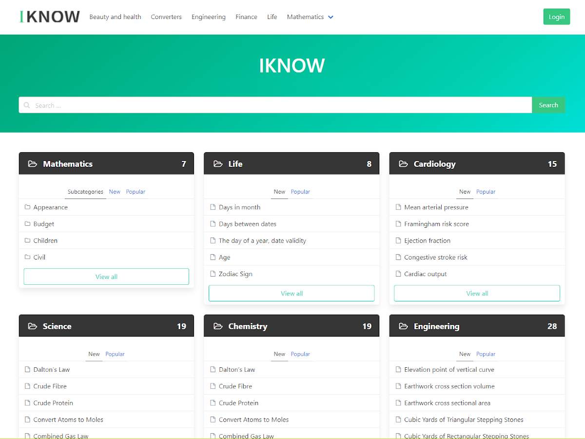 Iknow theme screenshot