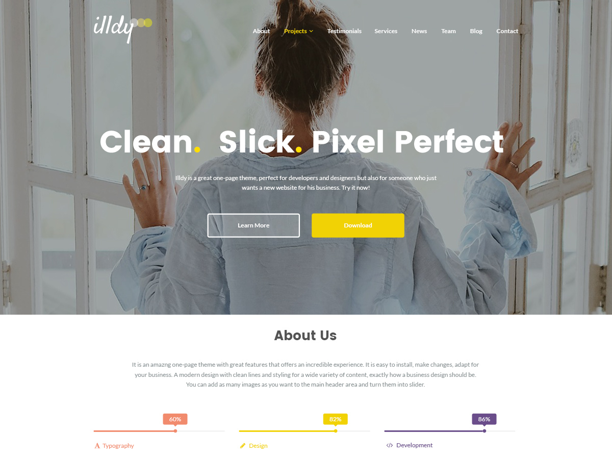 Illdy theme screenshot