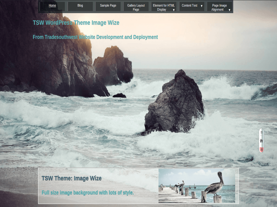 ImgWize theme screenshot