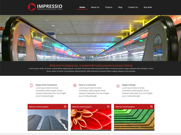 Impressio-Lite theme screenshot