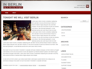 in-berlin theme screenshot