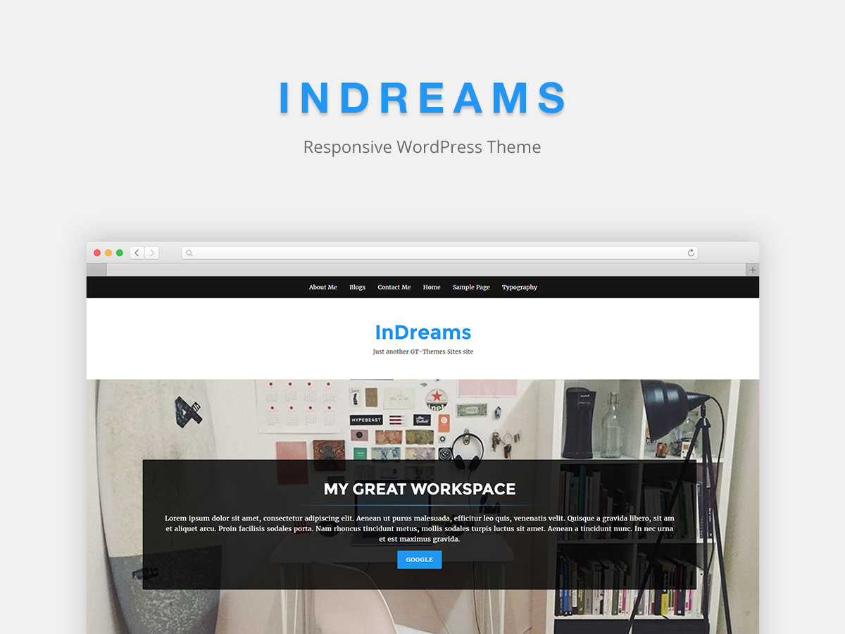 InDreams theme screenshot