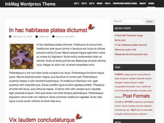 InkMag theme screenshot