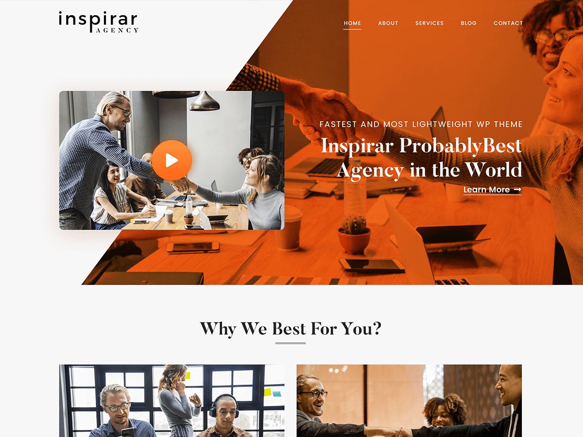 Inspirar theme screenshot