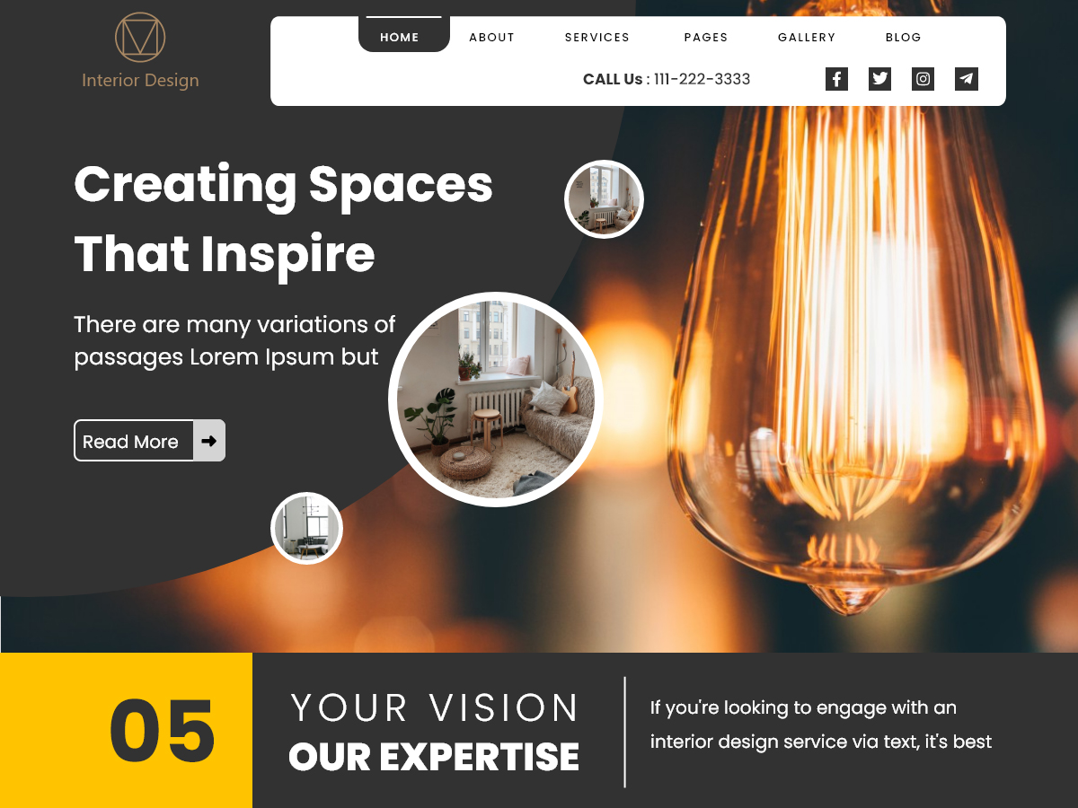 Interior Architect theme screenshot
