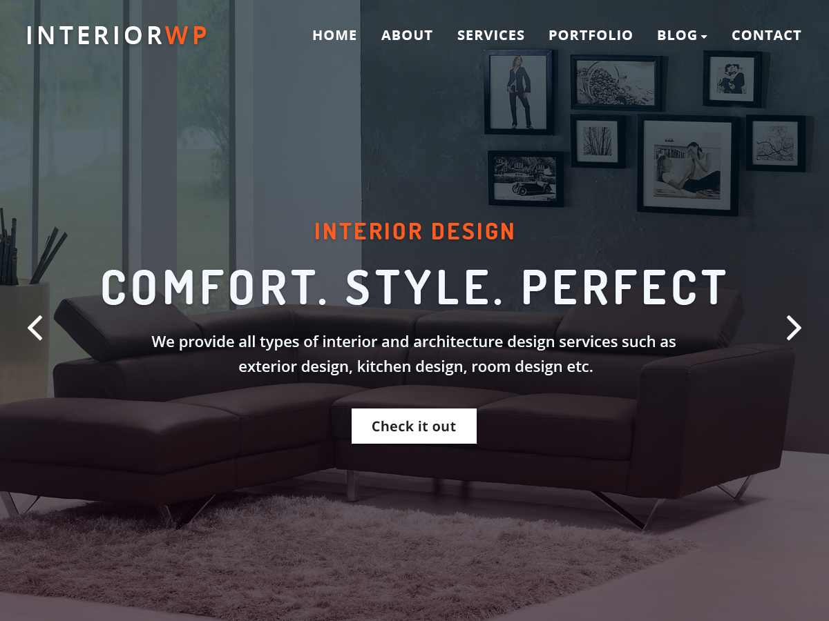 InteriorWP theme screenshot