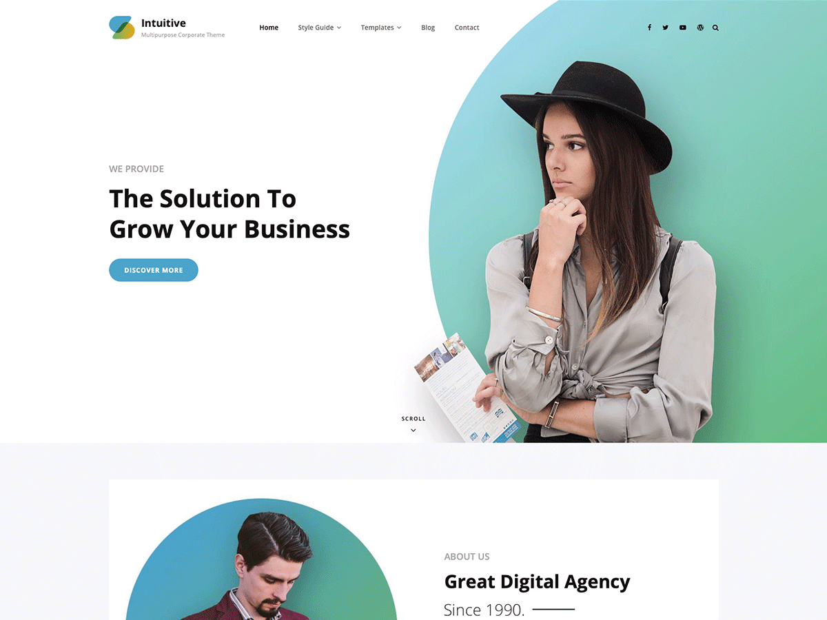 Intuitive theme screenshot