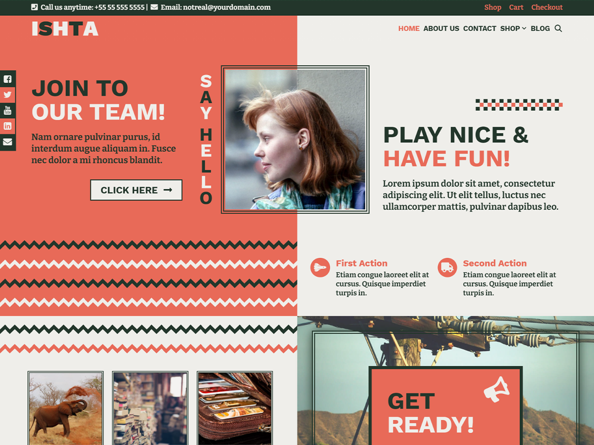 Ishta theme screenshot