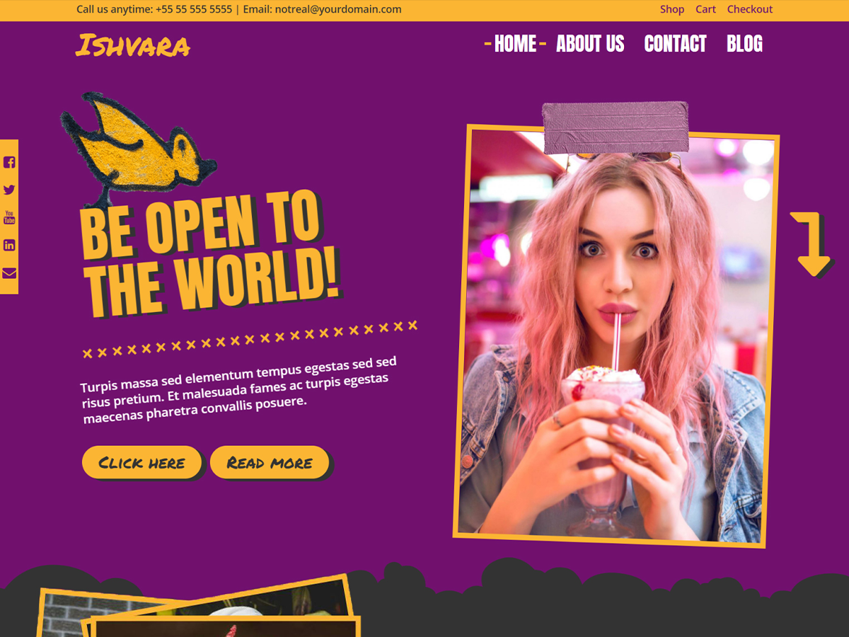 Ishvara theme screenshot