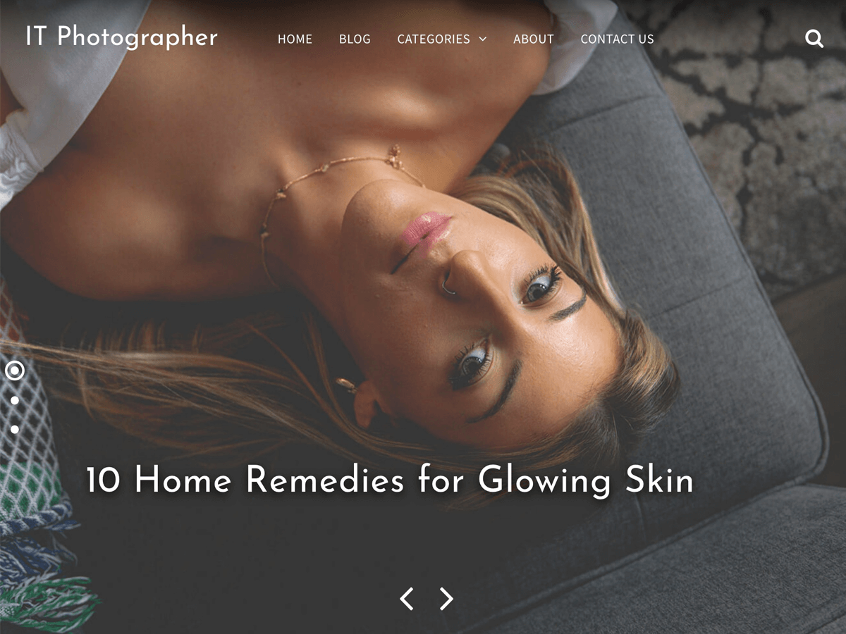 IT Photographer theme screenshot