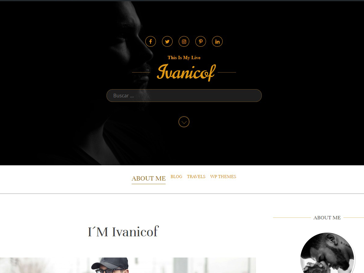ivanicof theme screenshot