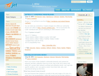 Jet theme screenshot