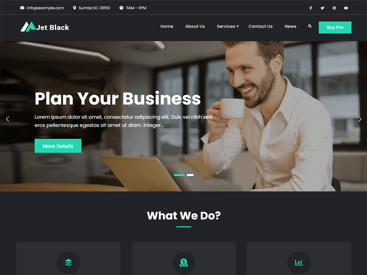 JetBlack theme screenshot