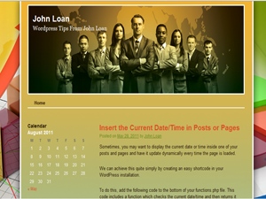 John Loan Pro theme screenshot