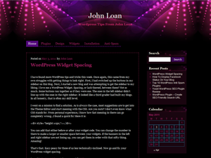 JohnLoan theme screenshot