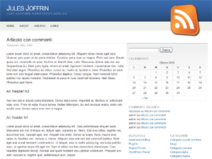 Jules Joffrin theme screenshot