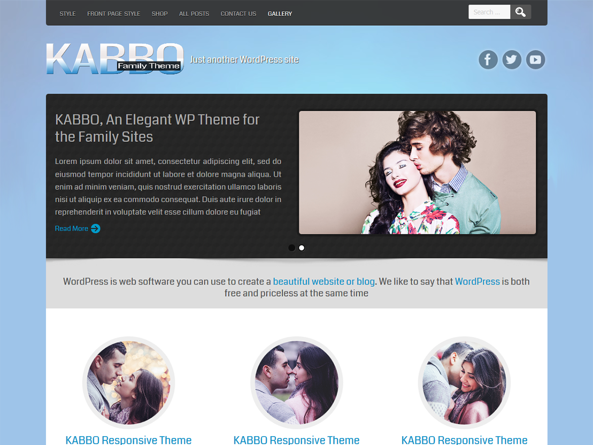 KABBO theme screenshot