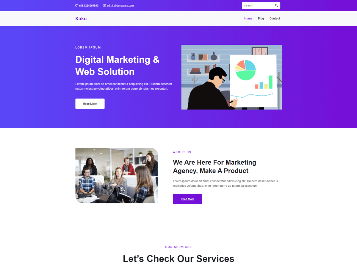 Kaku theme screenshot