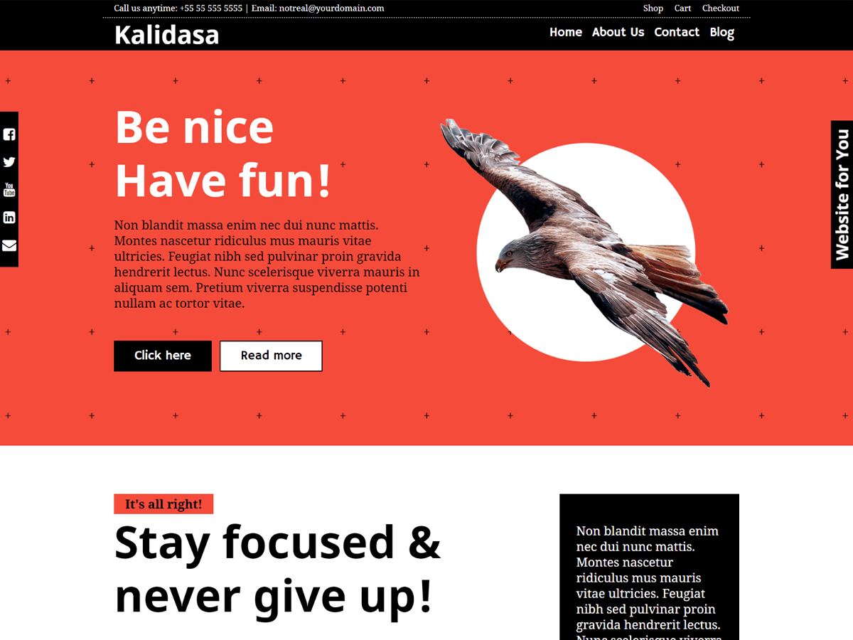 Kalidasa theme screenshot