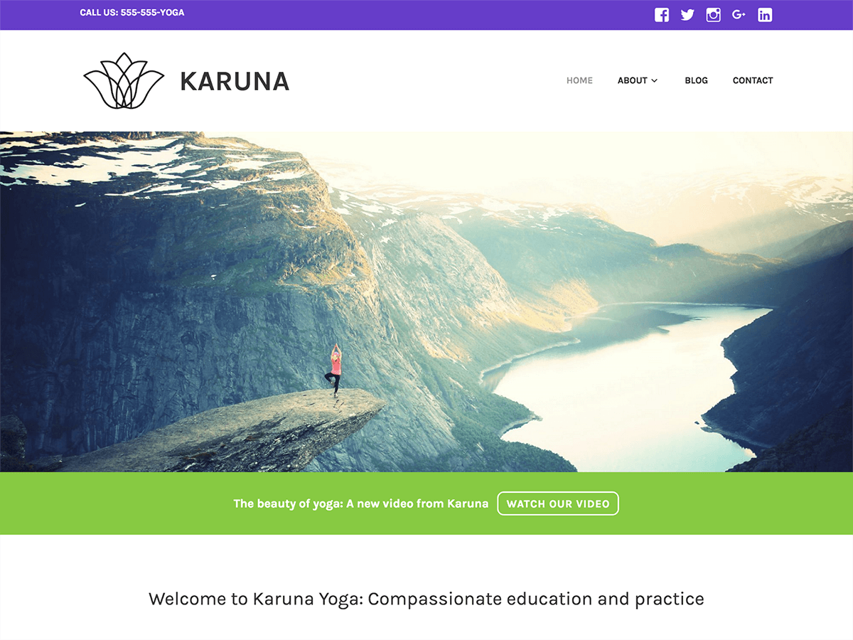Karuna theme screenshot
