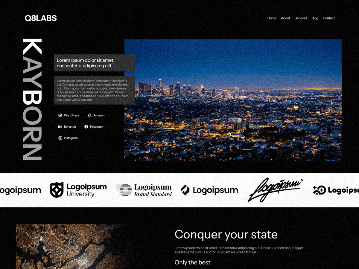 Kayborn theme screenshot
