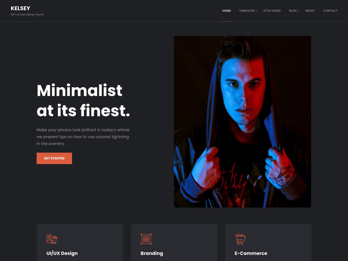 Kelsey theme screenshot