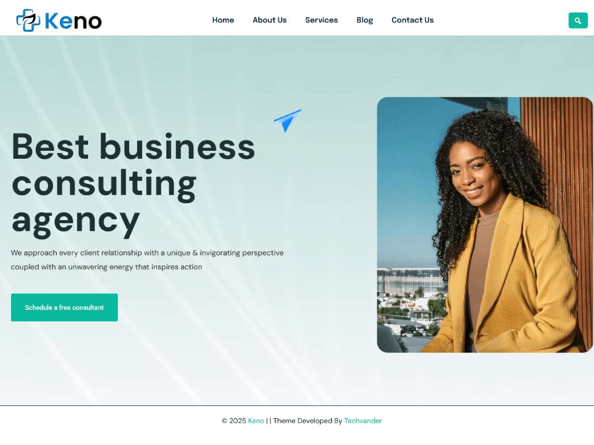 Keno theme screenshot