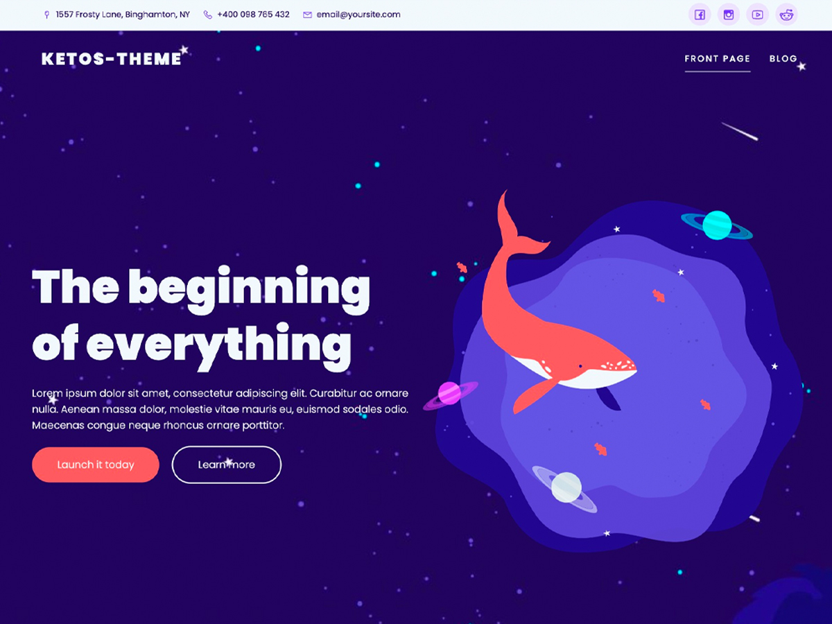 Ketos theme screenshot