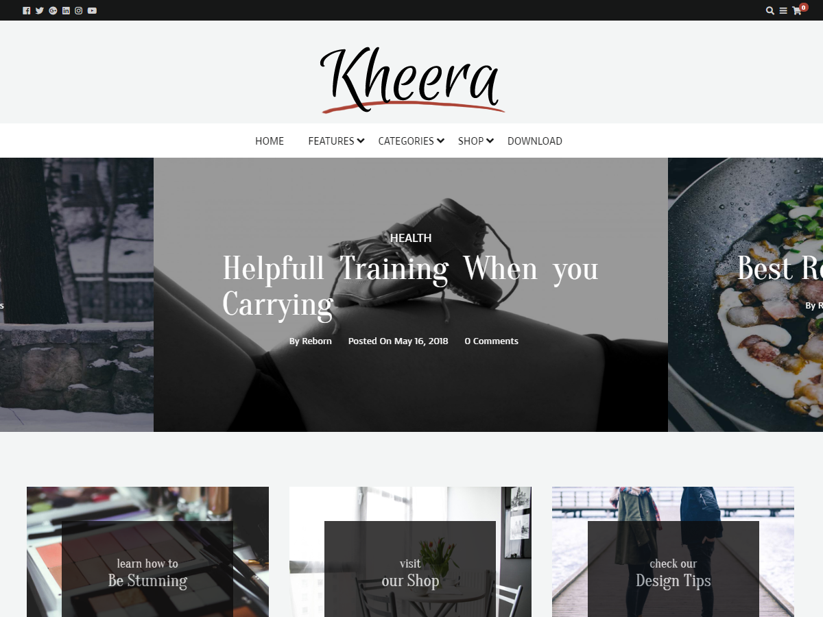 kheera theme screenshot
