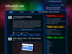 KillerLight theme screenshot