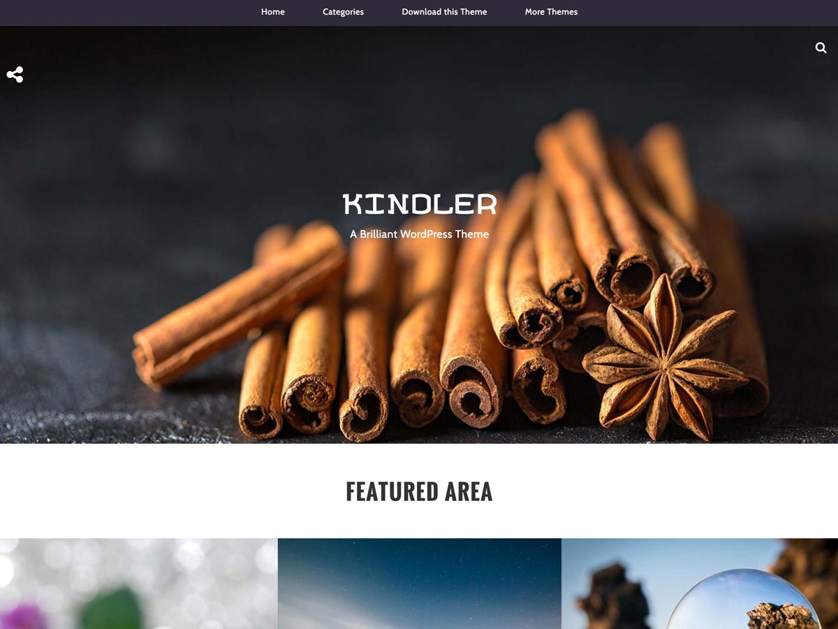 Kindler theme screenshot