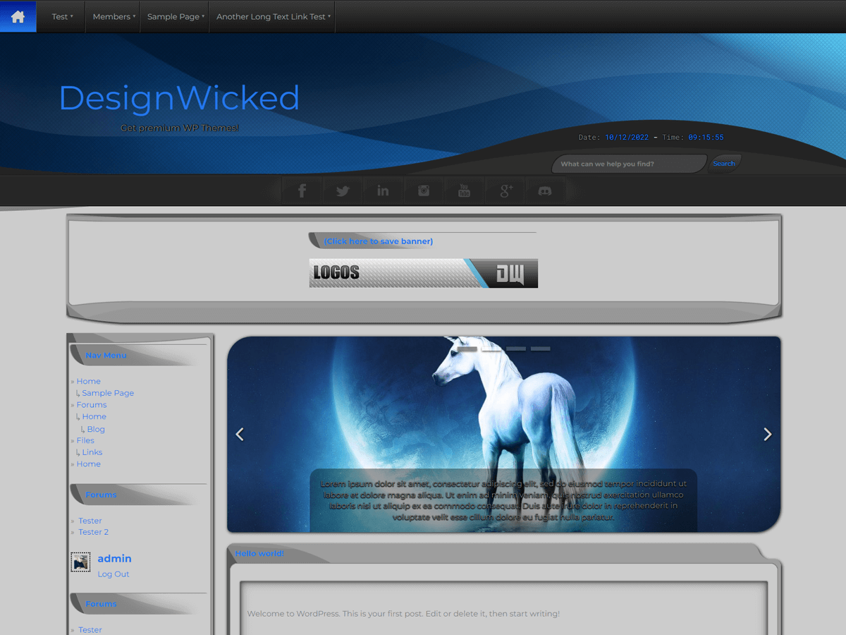 Kindrex theme screenshot