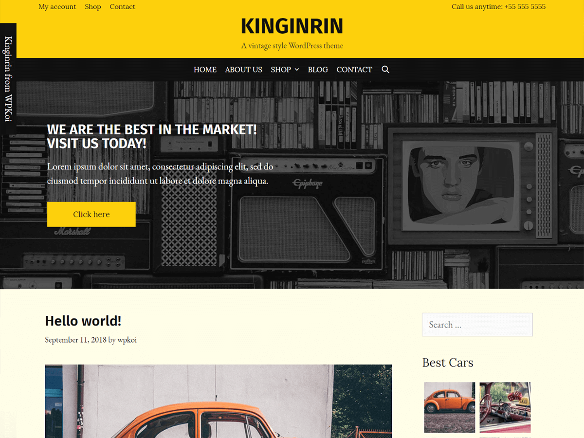 Kinginrin theme screenshot