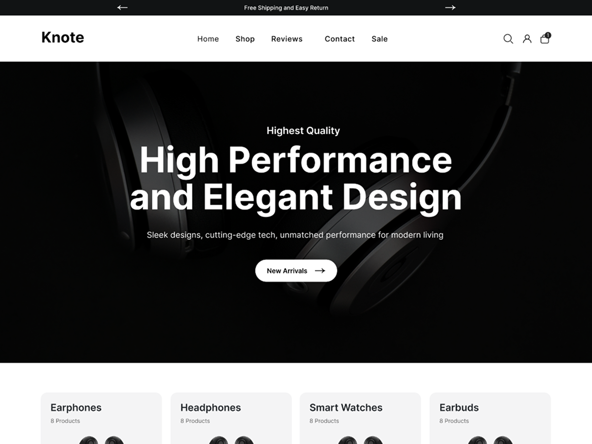 Knote theme screenshot