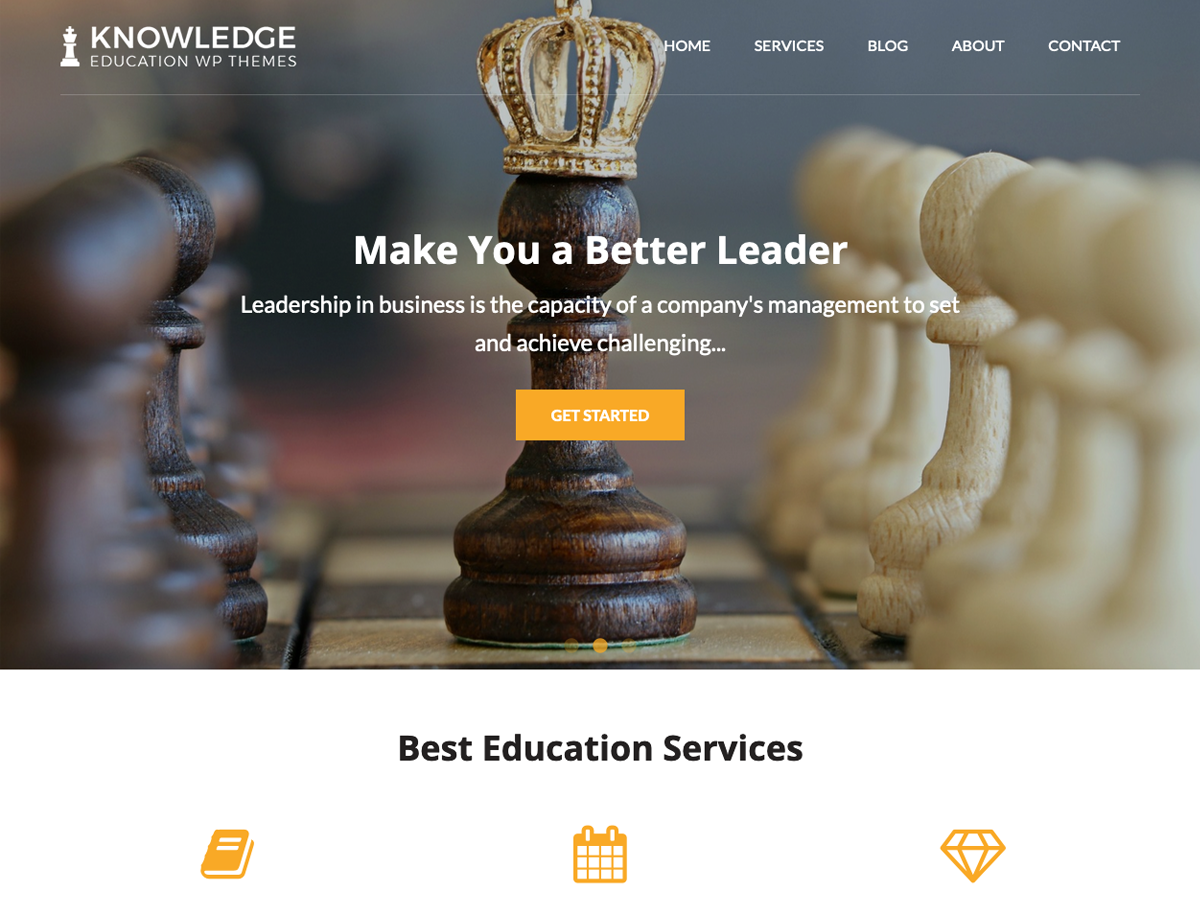 Knowledge theme screenshot