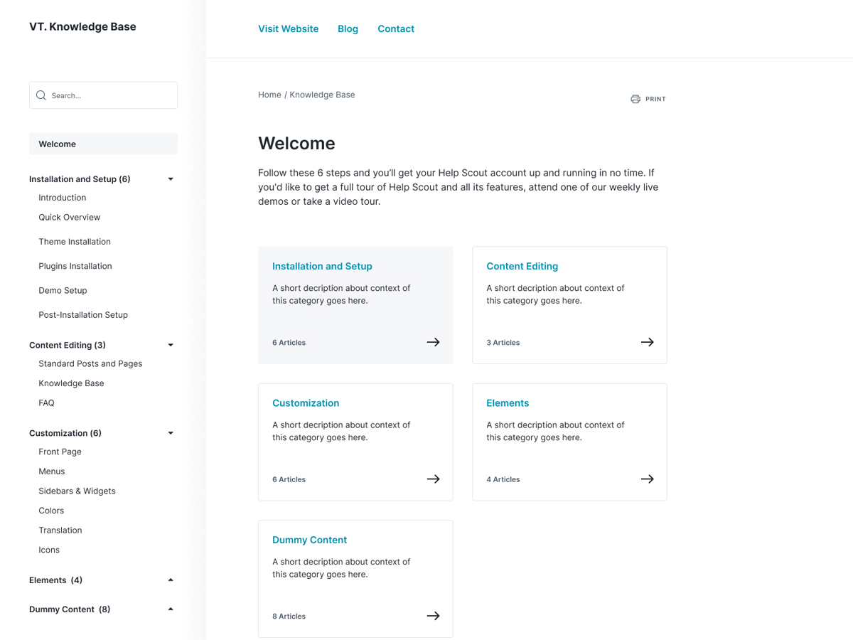 KnowPress theme screenshot